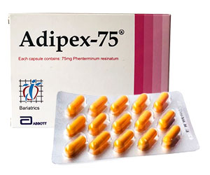 Adipex - 75 - nové lék na hubnutí